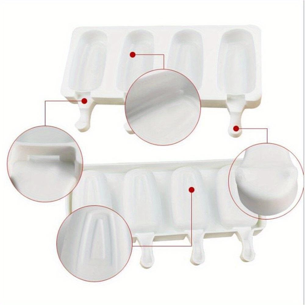Matriță Silicon Înghețată Maker Popsicle de Casă Tavă Cuburi Gheață Reutilizabilă DIY Desert de Casă Congelator Matriță Mașină de Gheață Cu Bețișoare