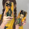 Retro Tattoo Girl Mobile Phone Case for iPhone 17 16 15 14 13 12 11 X XR XS 8 7 Pro Max Plus Mini Colour Protective Luxury Cover