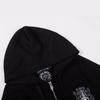 828 CHROME HEARTS 2025 Autumn and Winter New Plus Size Classic Style Logo Zipper Hooded Sweatshirt, Suitable for Couples To Wear