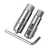 12mm And 14mm Broken Pipe Extractor Tool Adjustable Damaged Thread Extractor With Hex Wrench For Faucet Valve Tool accessories