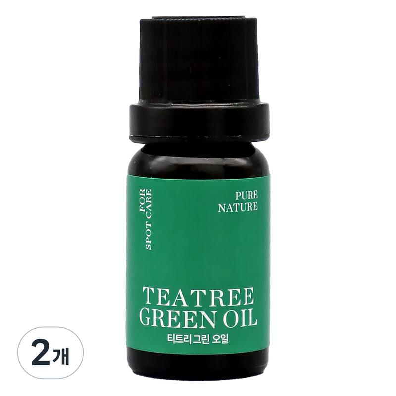 Nefera Tea Tree Spot Care Green Essential Oil 10ml 2 pcs