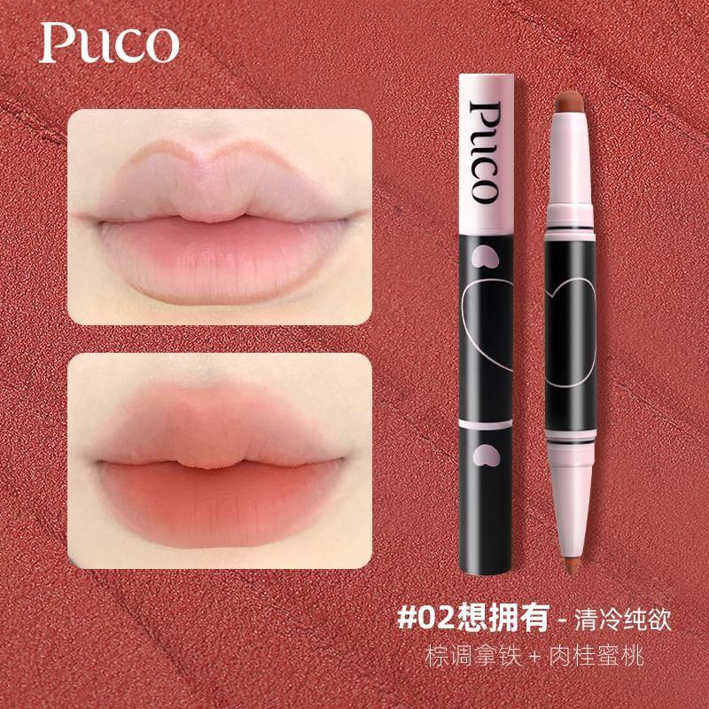 PUCO - 2 in 1 Velvet Lip Pencil - 3 Colors