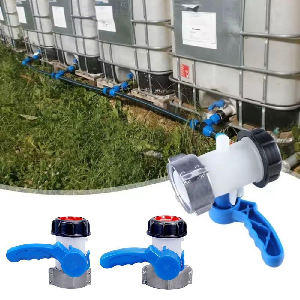 DN40/DN50 IBC Tank Tap Pipe Connector 75mm Liters 62mm To IBC Containers Rainwater Tanks Valve