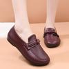 Winter new velvet thickened cotton shoes women's non-slip warm middle-aged and old pedal soft-soled mother shoes