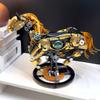 Mechanical Horse Building Block Set, 3D Assembled Robot Horse Model, Home Desktop Decoration Gift, Perfect Gift For Christmas, Halloween, Valentine'S