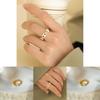 Open Stylish Adjustable Finger Ring For Women With Sophisticated Aesthetic And Appeal Trendy