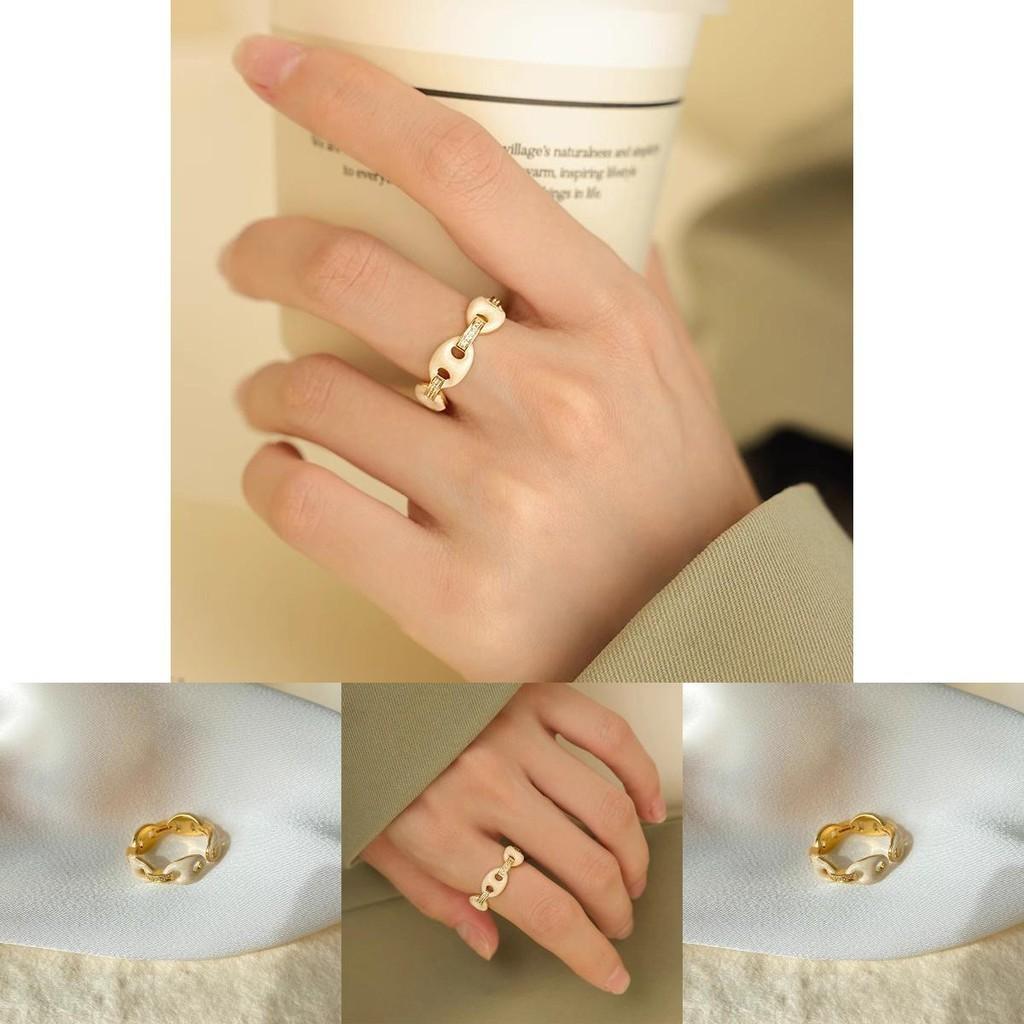 Open Stylish Adjustable Finger Ring For Women With Sophisticated Aesthetic And Appeal Trendy