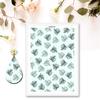Clay Transfer Paper Water Soluble Clay Transfer Paper for Clay Earrings Making