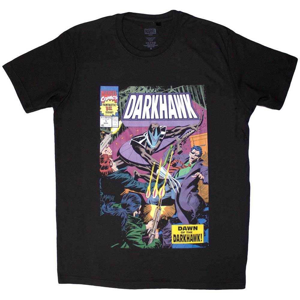 Marvel Comics Darkhawk Comic Cover T-Shirt Black New Unisex T-Shirt XXXL