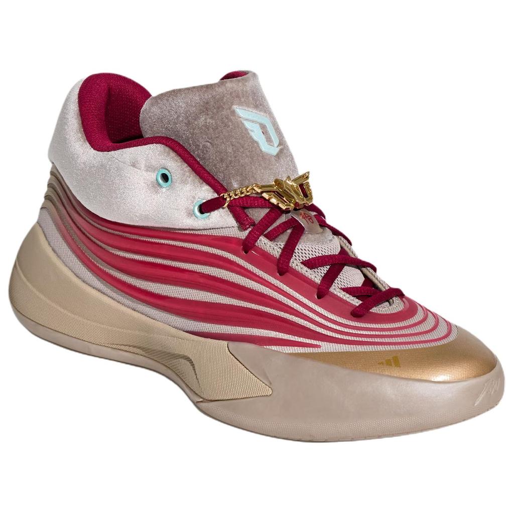 Adidas Dame 10 Comfortable Fit CNY New Year Edition Lillard 10 Professional Basketball Shoes Unisex sneakers Gray Red KI7570