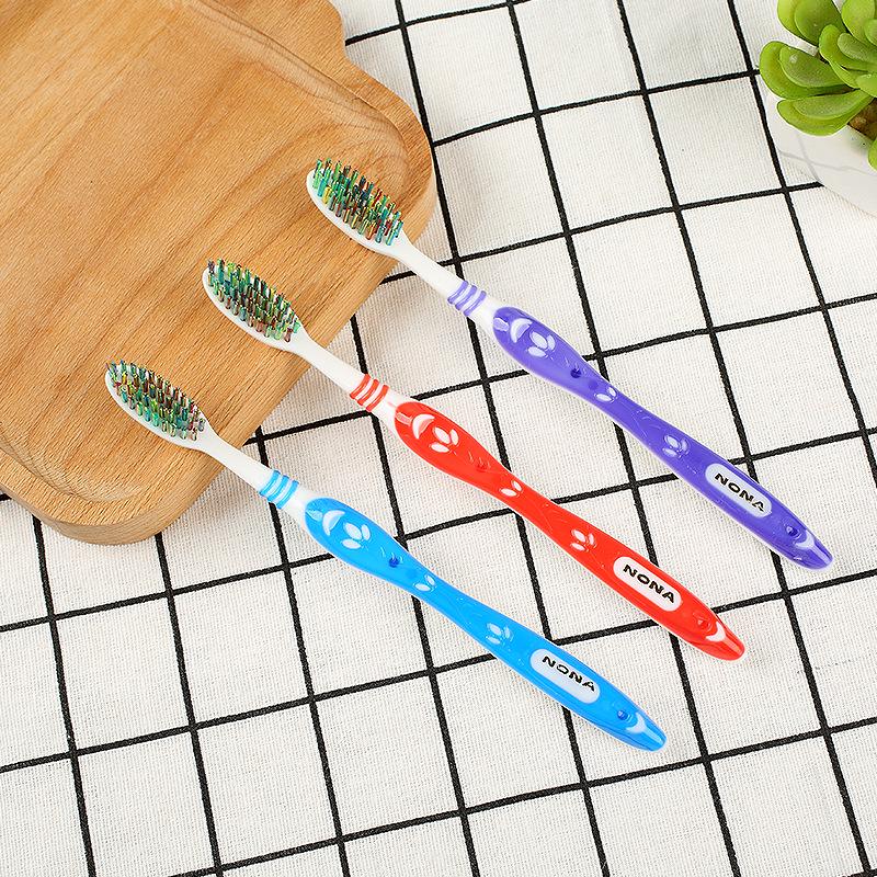 Extra-Firm Bristle Adult Toothbrush for Smoke Stain Removal, Whitening, and Household Cleaning – Family Pack