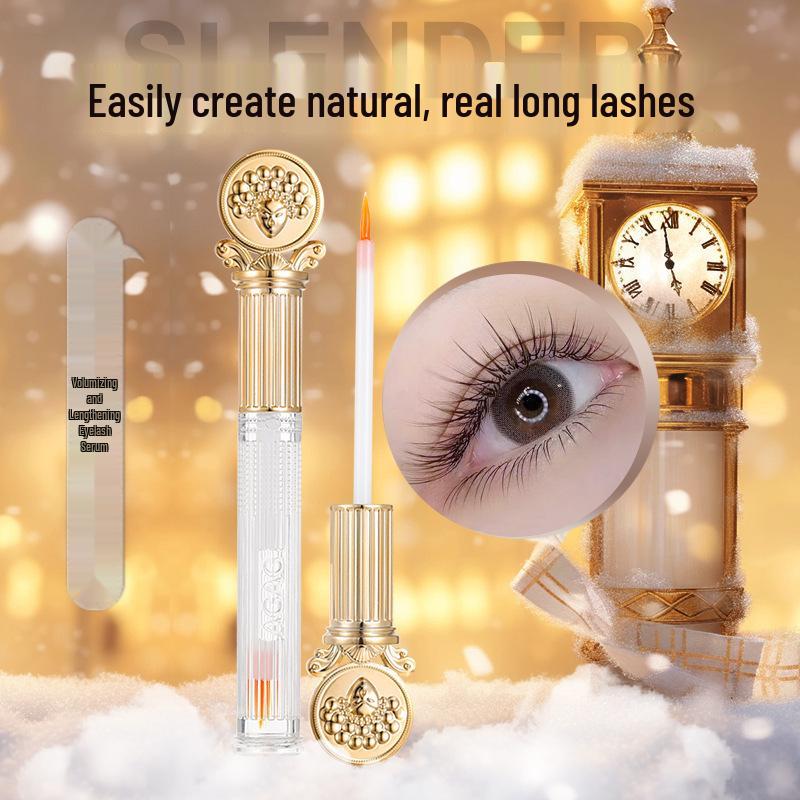 AGAG Volumizing Lengthening Mascara Primer: Lightweight, Transparent, Curl-Enhancing, Moisturizing, and Gentle Formula Standard Size