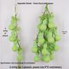 Farmhouse Hanging String Vegetables with Chili, Potato, Corn, Garlic & Peanut Model for Restaurant Courtyard Decor