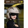 Motorcycle Helmet Winter Warm Ear Protection Electric Half Helmet All Season Universal Safety Helmet Double Lens