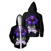 Hot Smiling Critters Graphic Printed Zipper Hoodies Y2k Zip Up Hoodie Men Clothing Long Sleeve Casual Streetwear