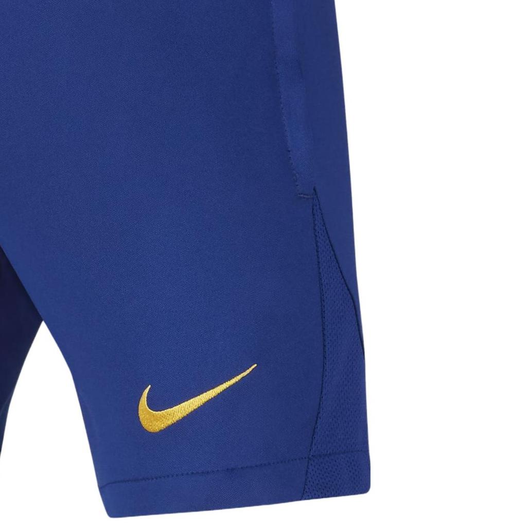 Nike Kids Elastic Waist Mid-Rise Casual Shorts Kids Shorts Blue DJ8751-455