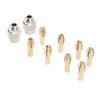 10PCS Drill Chuck Collet Set Brass Electric Drill Keyless Bit Collet Chuck Fast Change Adapter Tool