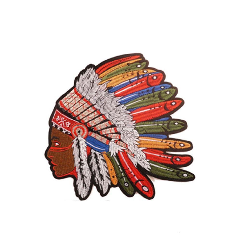 Ethnic Style Appliques Punk Clothes Sticker Jacket Indian Cloth Patches  Sewing
