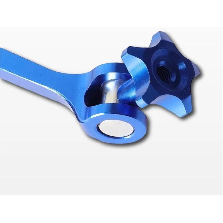 Universal CNC Motorcycle Rocker Arm Rear Brake Tension Lever Adjustable Fit for Dirt Bike(Gold)