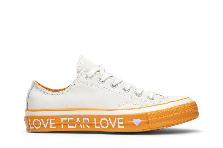 Women's Sneakers Converse Chuck Taylor All Star 70 Ox Love Graphic Cream (Women's) Egret/Egret/Field