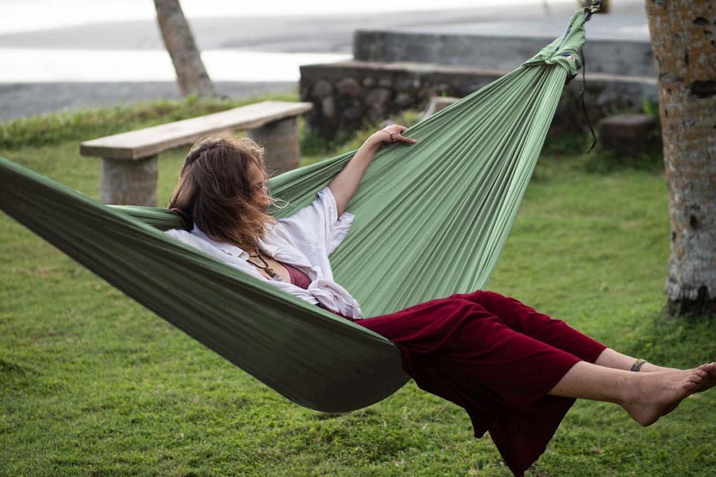 Ticket To The Moon Camping Compact Jade 41011 Hammock, Hammock, Green,