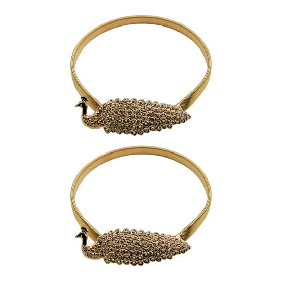 

Yousheng 1 пара пружинных подхватов для штор, металлические резные лоси, павлин, листья, перья, декоративные драпировки, держатели для оконных штор, подхваты, аксессуары для штор peacock золотистый