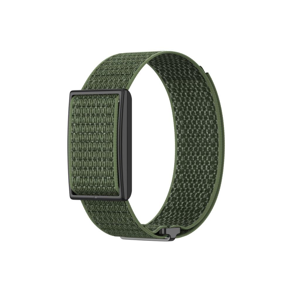 

New Nylon Sport Band 22mm Adjustable Replacement Wristband Loop Design Breathable Bicep Band for Polar Loop for Men Women 29cm зелений