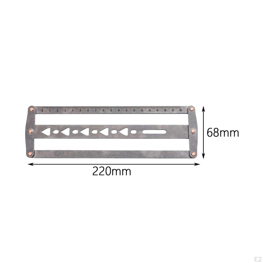 and Lightweight Leather Belt Hole Punch Tool