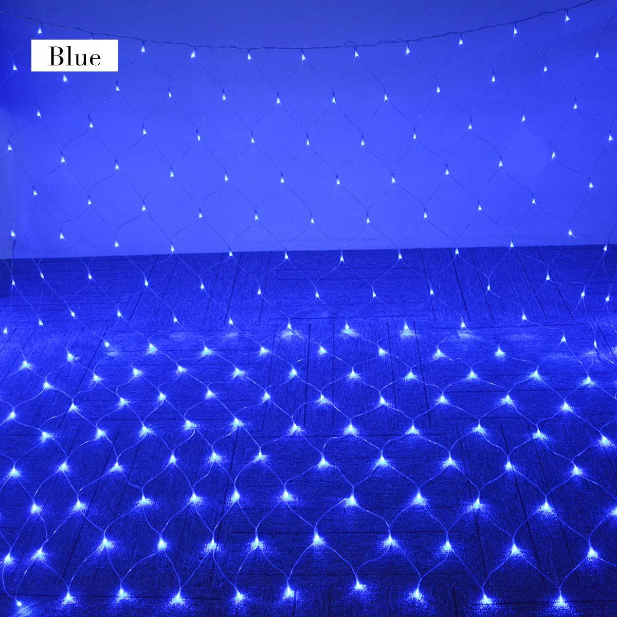 

1,5x1,5 м/3x2 м/6x4 м светодиодная лента сетка сказочные гирлянды Рождественская гирлянда для улицы дома для свадьбы/вечеринки/садового декора с вилкой европейского стандарта 3 x 2m