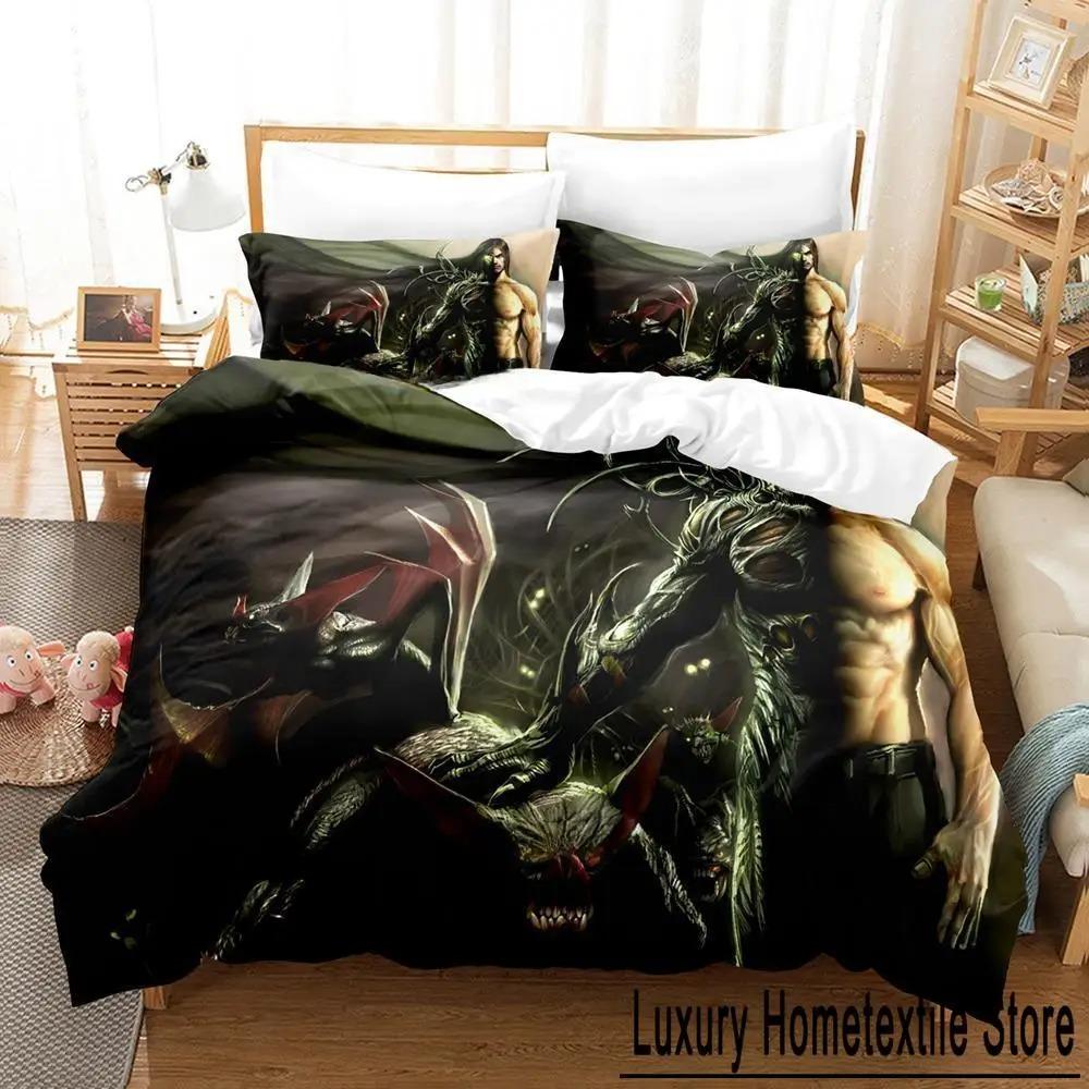 

3D Anime Game The Darkness Bedding Set Single Twin Full Queen King Size Duvet Cover Bed Sheet Set for Adult Kid 70x133cm 2pcs