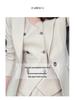 Executive Women's 3-Piece Suit: Autumn/Spring Vest & Straight-Leg Pants for a Powerful, Professional Look