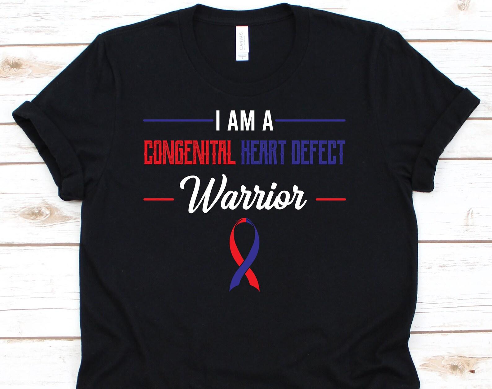 I Am A Congenital Heart Defect Warrior Shirt, Awareness Gift For CHD Warrior Fighter, CHD Survivor For Open Heart Surgery Patient 3XL