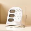 Desktop Stationery Storage Rack Hole Board Pen Holder Multifunctional Cosmetic Brush Classification Organizer Shelf