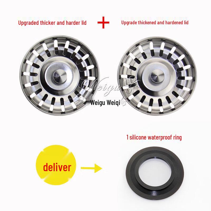 

Kitchen Sink Drain Strainer and Stopper Set