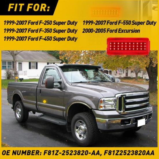 2X [RED] Interior Panel Door LED Light Lamp For 1999-2007 Fit F-450 Super Duty