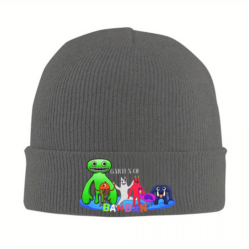Garten Of Banban Monsters Knit Hat Beanies Autumn Winter Hat Warm Casual Cartoon Cap for Men Women