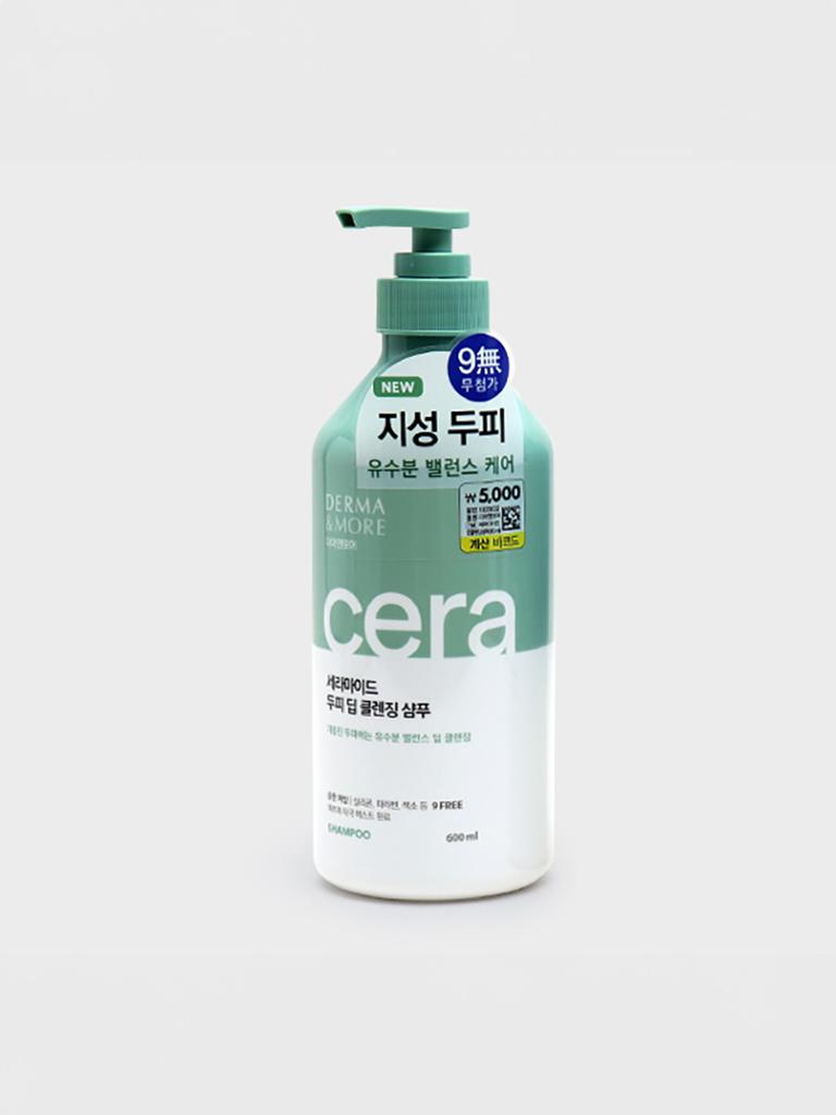 Derma & More Ceramide Scalp Deep Cleansing Shampoo 600ml