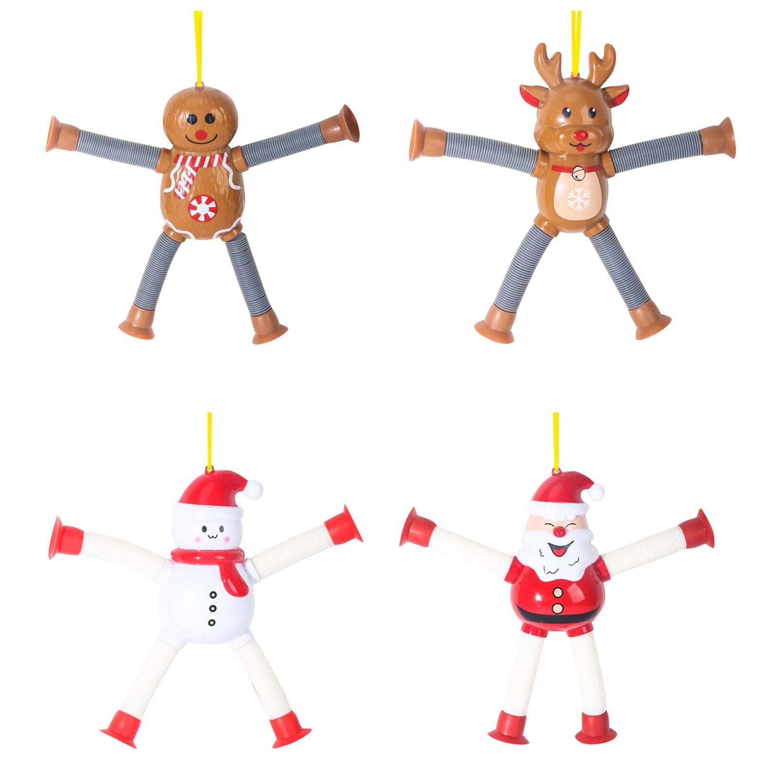 

4 Christmas Sensory For Boys And Girls, Sensory Toys For And ADHD, Suction Toys For Classroom Rewards, Birthday Gifts For 3 To 12 Year Old Kis One Size