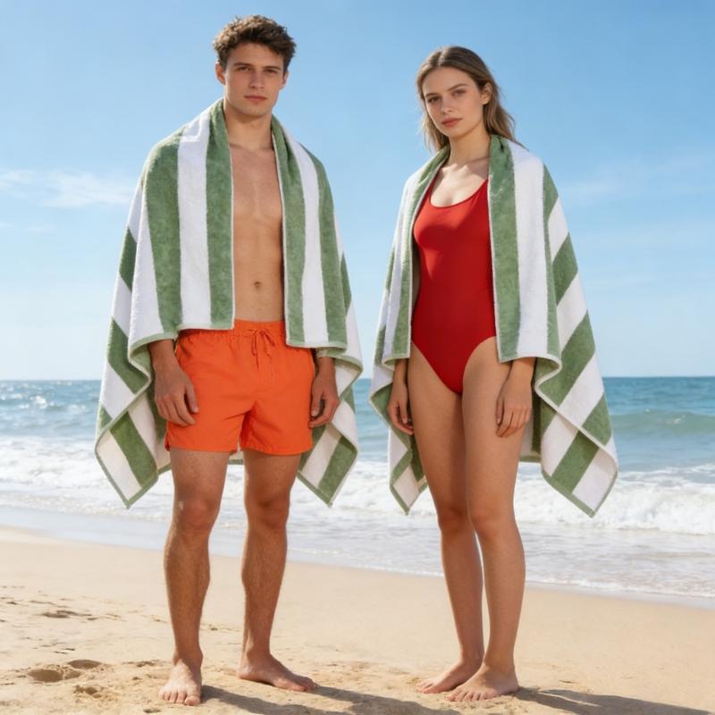 Long Microfiber Bath Towel 75x150cm Weight Design For Water Absorption And Softness