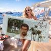 Asciugamano Rapper B-Bad B-Bunny-S Asciugatura Rapida Assorbente Asciugamano da Spiaggia per Sport, Fitness, Nuoto e Attività all'Aperto