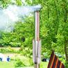 Stainless Steel Wood Stove Pipe Heat Shield, Anti-Scald Protector Net for Hot Tent Chimney Flue,  Camping Heater Accessories