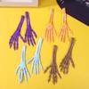 2Pcs 3D Printed Plastic Scary Decoration Halloween Skeleton Hand Prop For Haunted House Horror Party Table Display Ghost