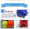 Lightweight Breathable Anti-Collision Bump Cap with Plastic Inner Shell for Construction