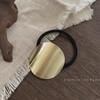 Stylish Korean Metal Brushed Elastic Hair Band for Women