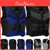 Kayak Fishing Life Jacket With Waterproof Zipper And Adjustable Belt**