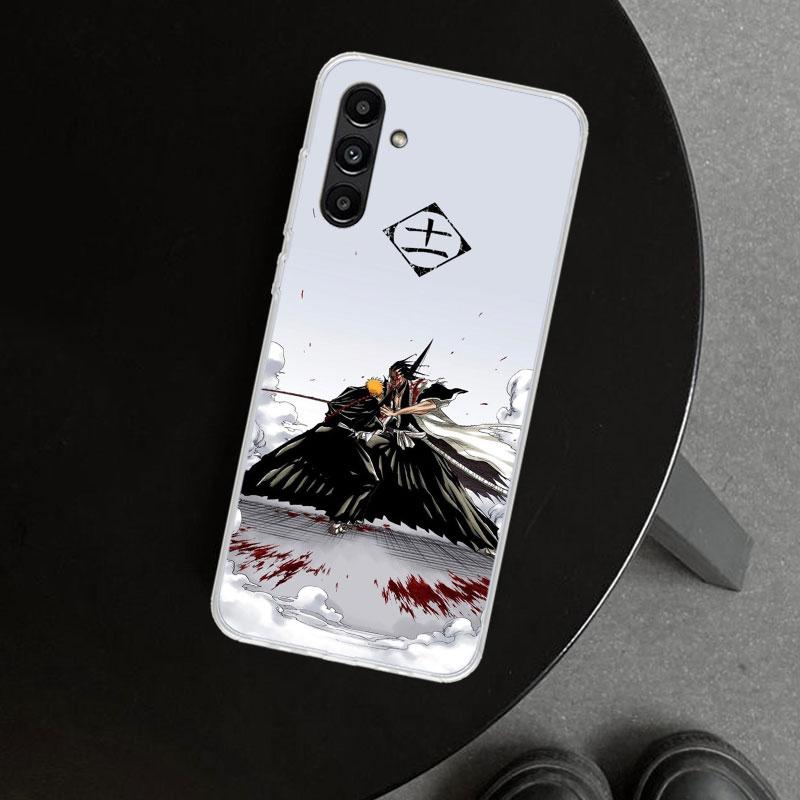 Zaraki Kenpachi Bleach Phone Case Cover for Samsung Galaxy A17 A16 A26 A36 A56 A57 A37 A15 A25 A35 A55 A14 A24 A34 A54 A13 A23 A