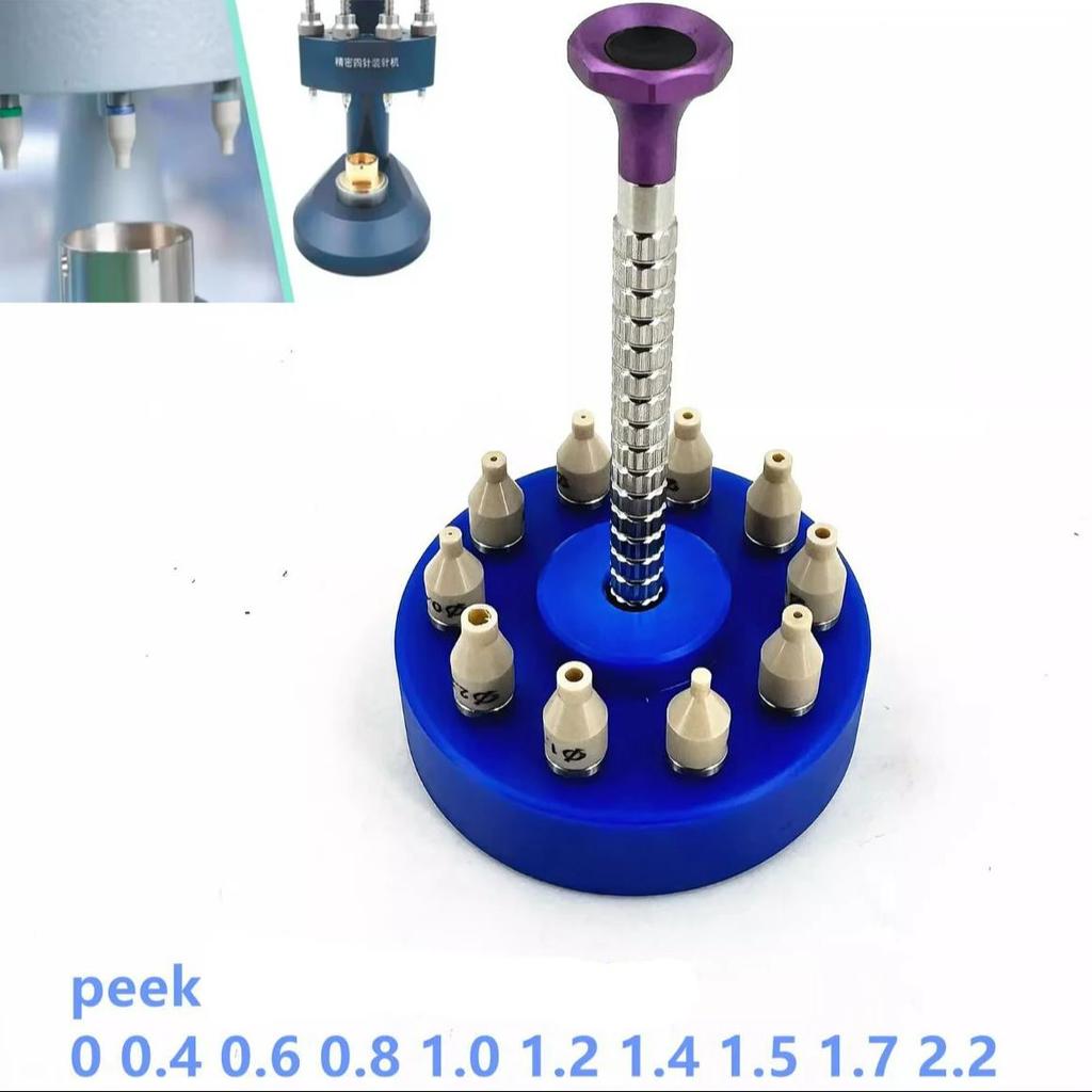 3/4 Nadel PEEK Nadel Uhr manuelle Installationswerkzeug Peek Stifte für Zeiger Einstellwerkzeug mit drei oder vier Nadeln Uhr Reparatur