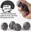 Humorous And Whimsical Facial Expression Stress Balls Easily Squeezable And Stretchable with a Slow Rebound Texture Playful Gift