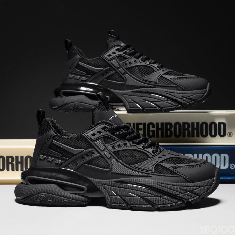 Spring new casual comfortable men's shoes fashionable lightweight sports thick soled shoes trendy versatile sneakers