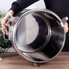 Stainless Steel Insulated Food Storage Barrel